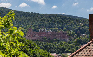 Fototapeta na wymiar Heidelberger Schloss Baden-Württemberg Deutschland