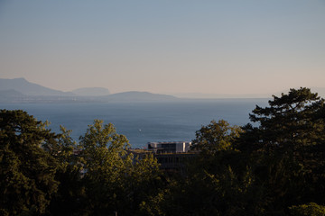 vue sur le lac léman