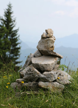 heap of stones called CAIRN