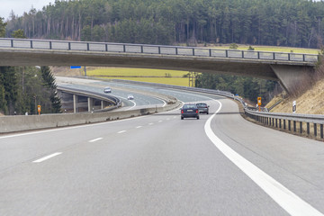 Fototapeta premium highway scenery