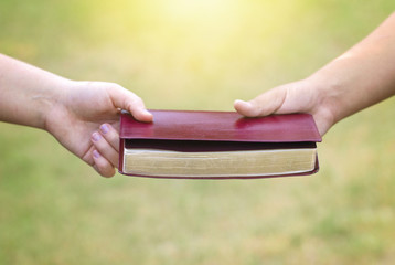 People Share the Bible with their Friends