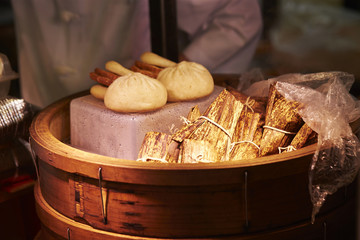 chinese food in the market