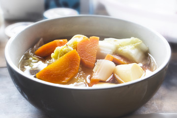clear soup thai food homemade