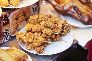chinese food in the market
