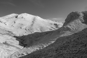 Fototapeta premium Montagne Pag Croatie