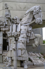 Fragment of Monument to the Founders in Shumen 6
