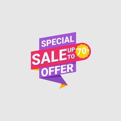 Special Sale Offer poster, banner
