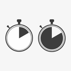 The 10 seconds, minutes stopwatch icon