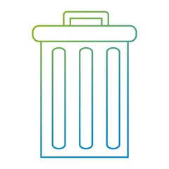 recycle bin pot icon