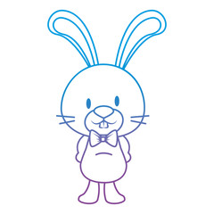cute and adorable rabbit character