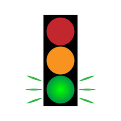 Traffic light green 1.04