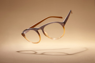 Brown Glasses - 216287913