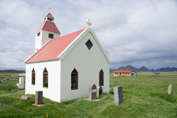 Landschaft im Möðrudalsöræfi - Gebiet / Hochland im Nord-Osten Islands