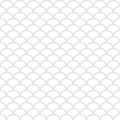 geometric fish scales gray background for your design, stock vector illustration