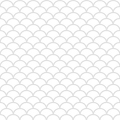 geometric fish scales gray background for your design, stock vector illustration