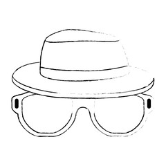 sunglasses summer with hat