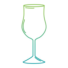fresh beverage in cup vector illustration design