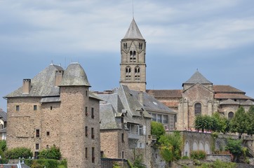 Fototapeta na wymiar Uzerche, cité médiévale, Corrèze, France