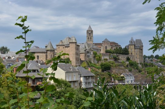 Uzerche, cit&eacute; m&eacute;di&eacute;vale, Corr&egrave;ze, France