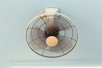 Ceiling Fan on wall