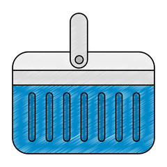 cooler portable isolated icon vector illustration design