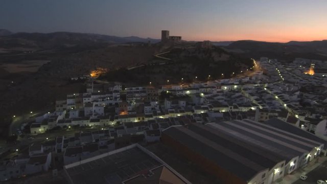 Teba. Pueblo de Malaga en Andalucia, Espa&ntilde;a