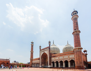 Fototapeta premium Jama Masjid, main muslim mosque in Delhi, India