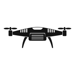 Sky drone icon. Simple illustration of sky drone vector icon for web design isolated on white background