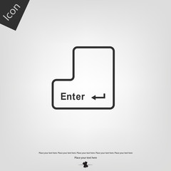 Enter button icon