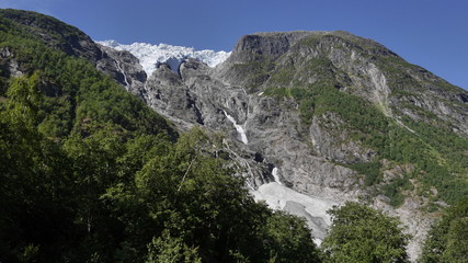 Gletscherregion um Fjaerland, Sogn og Fjordane, Norwegen, Skandinativen
