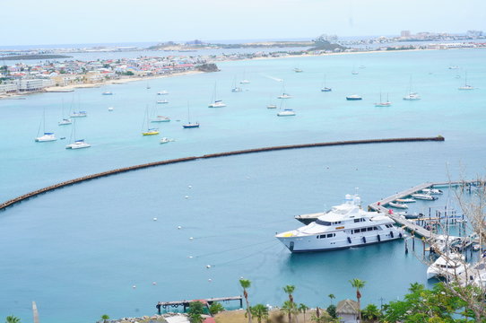 Boat in Marigot St. Martin