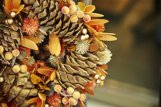 Autumn theme decoration 