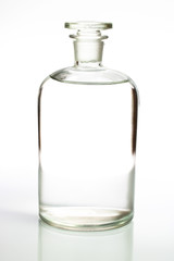bottle of clean weter isolated