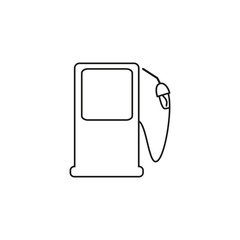 Petrol gas station icon