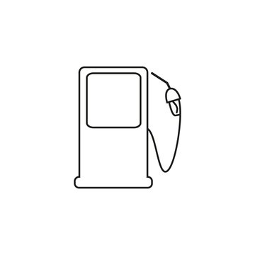 recommend clip art: Petrol gas station icon
