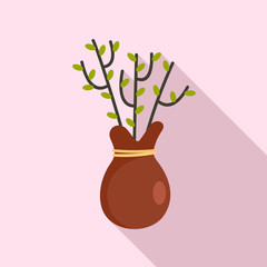 Tree for planting icon. Flat illustration of tree for planting vector icon for web design