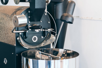 old vintage style coffee maker color tone image