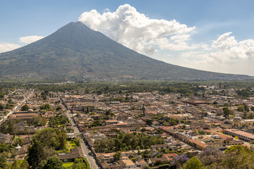 Fototapeta na wymiar City Of Antigua Guatemala
