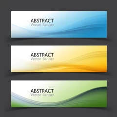 Foto op Canvas Vector abstract design banner template.Perfect background design for headline and sale banner. © kraifreedom