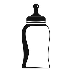 Bottle nipple icon. Simple illustration of bottle nipple vector icon for web design isolated on white background