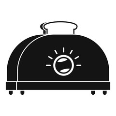 Classic toaster icon. Simple illustration of classic toaster vector icon for web design isolated on white background
