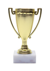 Fototapeta na wymiar Gold Cup Trophy