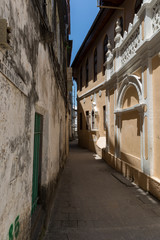 Fototapeta na wymiar Straße in der Old Town - Sansibar