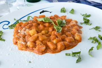 Gnocchi with tomato