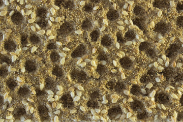 The texture of the bread