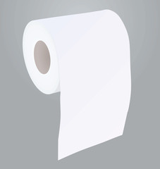 Toilet paper roll. vector illustration