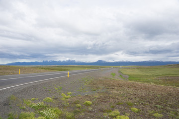 Landschaft im Nord-Osten Islands
