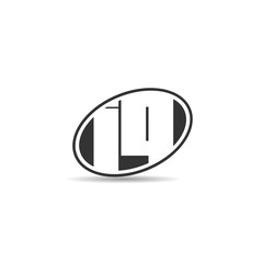 Initial Letter IQ Logo Template Design