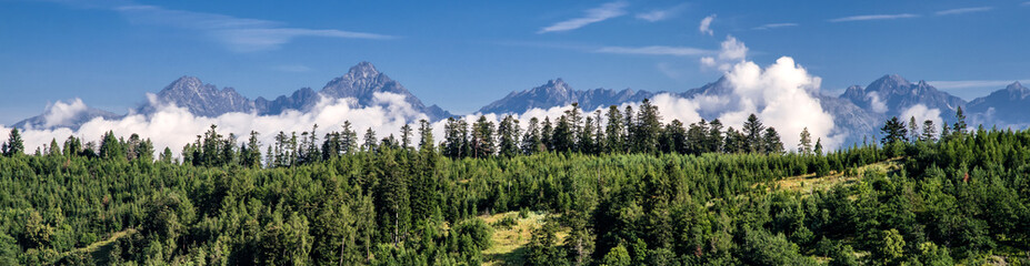 Fototapeta na wymiar High Tatras mountains, Slovakia