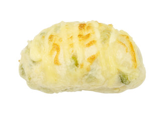 Loaf of bread on a white background with clipping path